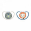 Dojčenský cumlík NUK Perfect Match Air Night FIREFLY/LION 0-6m 2ks Podľa obrázku 0-6 m
