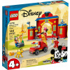 LEGO Disney 10776 Hasičská stanica a hasičské auto Mickey Mouse a priatelia