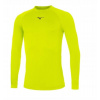 MIZUNO Core Long Sleeve Underwear/Yellow/Navy/XXL