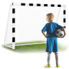 Neo-Sport Futbalová bránka 180 x 120 x 60 cm NS-464 čierna a biela