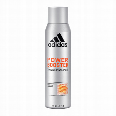 Adidas Power Booster Antiperspirant v spreji pre mužov, 150 ml