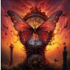 Dřevěné puzzle Magické motýlí hodiny A3 - autor neuvedený