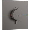 Hansgrohe ShowerSelect Comfort E - Termostat pod omietku, kartáčovaný čierny chróm 15574340