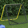 OBOJSTRANNÝ NASTAVITEĽNÝ FUTBALOVÝ REBOUNDER, ŽLTO-ČIERNA OCEĽ