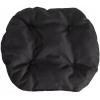 Vankúš - Stoličkový vankúš Edomator Kamila 43 x 40 cm čierny (Kamila stoličky vankúš 43 x 40 cm - čierna)