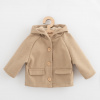 Jesenný detský kabátik s kapucňou New Baby UNI - 80 (9-12m)