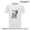 Tričko RANGER® - JELEŇ Biela 3XL
