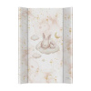 CEBA BABY Podložka prebaľovacia 2-hranná s pevnou doskou (50x70) Ultra Light Sleepy Bunny