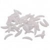 Bait Soft Worms umelí červy 50 ks biela balenie 1 sada - 1 sada