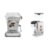Ascaso Dream PID, leštený hliník + Rocket Espresso FAUSTINO 3.1, copper