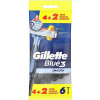 Gillette Blue 3 (Blue3) Smooth strojček na holenie 6ks