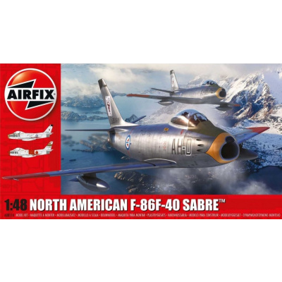 Airfix - North American F-86F-40 Sabre, Classic Kit letadlo A08110, 1/48