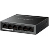 TP-Link Mercusys MS106LP Switch 6-Port, 4x 10/100 Mbps PoE+, 2x LAN, 802.3af/at, 40 W