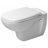 Duravit D-Code wc misa závesné bez oplachovacieho kruhu biela 25700900002