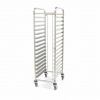 Vozík na podnosy Bakerynorm - vhodný pro 16 podnosů - 60 x 40 cm | Maxima, 9300548
