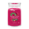 Sviečka Yankee Candle - SPARKLING WINTERBERRY, veľká