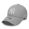 New Era Kids 9FORTY Cap Gry/Whi Youth