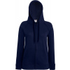 Fruit of the Loom F.O.L. | Lady-Fit LW Hooded Sweat Jacket Dámska mikina s kapucňou_16.215 Farba: deep navy, Veľkosť: S