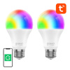 Inteligentná žiarovka WiFi RGB LED Gosund WB4-2 E27 (2-balenie) Tuya