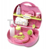 Smoby prebaľovací set Baby Nurse pre bábiku 024395 ružovo-zelený