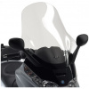 GIVI D500ST plexi číre Piaggio X8 125-150-200-250-400 (04-10), X-Evo 125-250 vxš600x800, o 200 mm vyššie