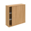 Hobis Policová skrinka P Strong, 120x115,2x40 cm, dub/dub