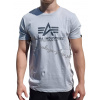 Alpha Industries Basic T-Shirt Pastel grey tričko pánske šedé