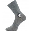 Ponožky Voxx pro dospělé - Barefootan merino - světle šedé 43-46