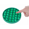 FunPlay Pop it kruh 13x13cm zelená