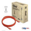 Club3D kabel USB-C, Oboustranný USB-IF Certifikovaný data kabel, PD 240W(48V/5A) EPR M/M 4m CAC-1515