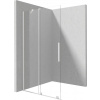 Deante Prizma, posuvné sprchové dvere 1000x1950mm, 6mm číre sklo, biely profil, DEA-KTJ_A30R