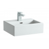 Laufen LIVING CITY Umývadlo 45cm, biela, s 1 otvorom pre batériu uprostred H8154320001041