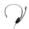 Sennheiser PC 7 USB Slúchadlá s mikrofónom Kábel Pres hlavu Kancelária / call centrum USB Typ-A Čierna (PC 7)