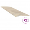 vidaXL Lamelové rošty so 48 lamelami 2 ks 80x200 cm 3203724