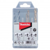 Makita D-20769 5-dielna sada vrtákov do kovu / dreva šesťhranná stopka 1/4