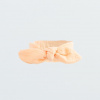 Dojčenská mušelínová čelenka New Baby Leny Peach 62 (3-6m)