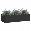 Kvetináč plast sivý VidaXL 1 cm x 1 x 1 cm
