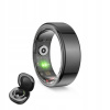 Smart ring Ksix Satrun čierny