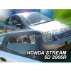 Honda Stream 2000-2007 (so zadnými) - deflektory Heko