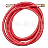 hadice červená HP 3 m 1234yf, plnička 1/4