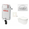 Alca Cenově zvýhodněný závěsný WC set k zazdění + WC Glacera Alfa SIKOAA2
