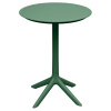Plastový záhradný stôl Rimo Pine Green fi 57 cm FERNE
