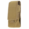 Airsoft - Kazeta na rádiovom puzdrá Molle Concors Coyote Brown (Airsoft - Kazeta na rádiovom puzdrá Molle Concors Coyote Brown)