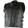Kožená vesta Nazran Blade 786-3001 čierna XL