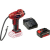 Einhell 2071010+4512042 Akumulátorový kompresor 11 bar vr. 1 akumulátora, #####Inkl. Ladegerät, digitálny displej, automatické vypnutie; 2071010+4512042