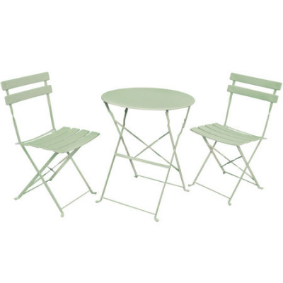 Signal Balkónová zostava Orion, stôl + 2 stoličky, zelená