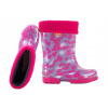DEMAR 0039C TWISTER LUX PRINT ČIŽMY DO DAŽĎA GUMÁKY ZATEPLENÉ 30/31