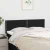 vidaXL Čelo postele 2 ks čierne 80x5x78/88 cm látka 345926