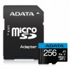 ADATA MicroSDHC 256GB AUSDX256GUICL10A1-RA1