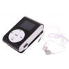 Mini MP3 prehrávač s displejom čierný
